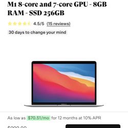 MacBook Air (Like New)