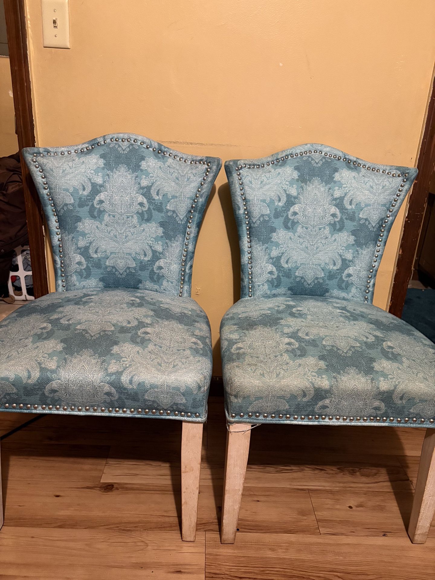 Set of 2 Elegant Accent Chairs