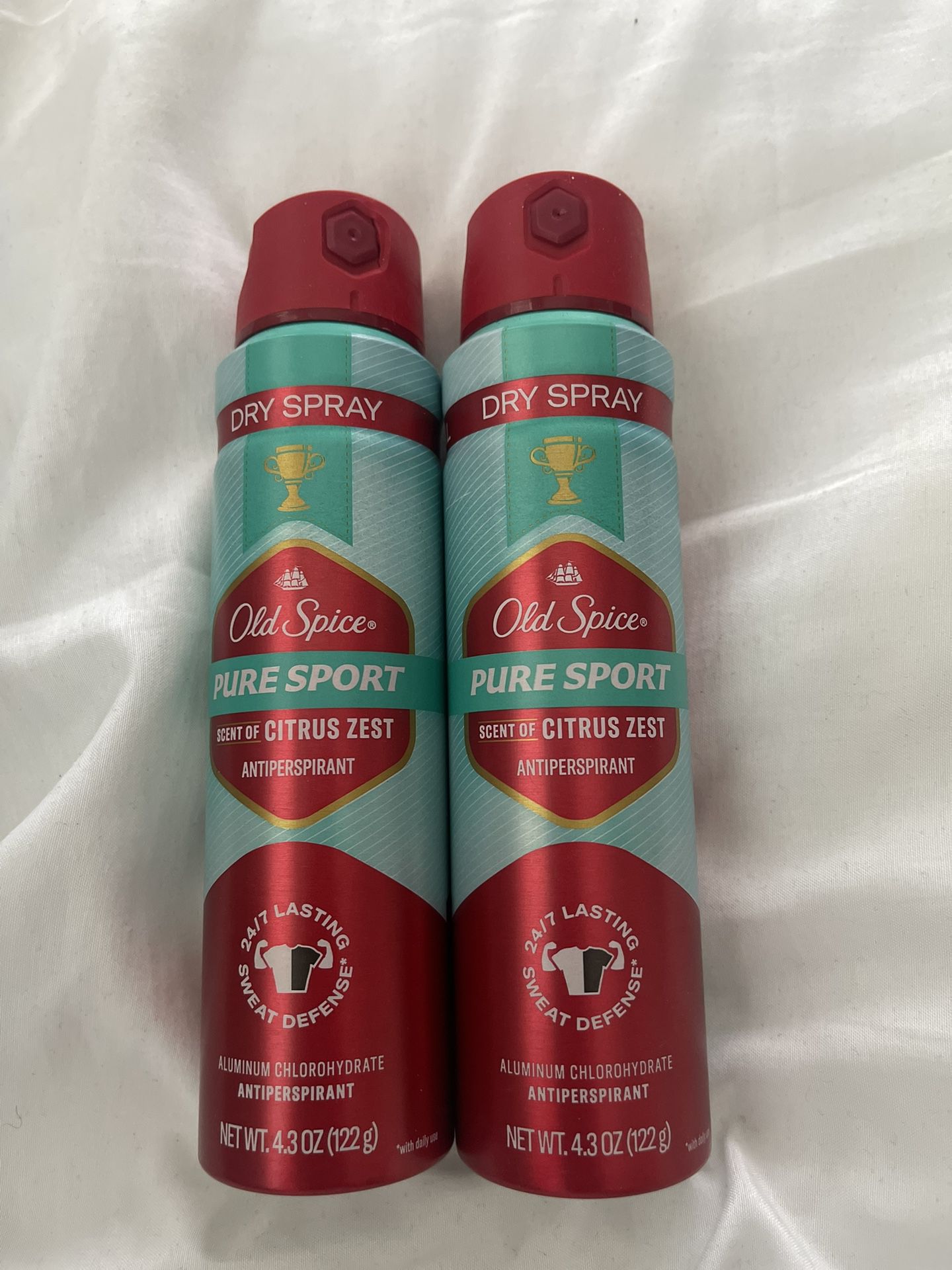 Old Spice Pure Sport XL Deodorant Spray 2-Pack
