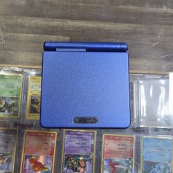 Nintendo Game Boy Advance SP Blue Reshell