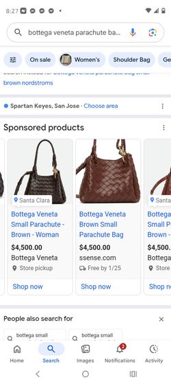 Authentic Bottega Veneta Parachute Purse