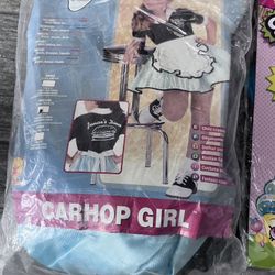 Halloween Costume Carhop Girl