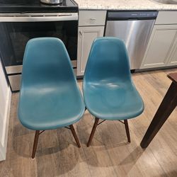 Chairs and table, Couch and love seat, Bed and Bedframe.