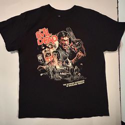Fright-Rags The Evil Dead 40th Anniversary licensed T-shirt Large