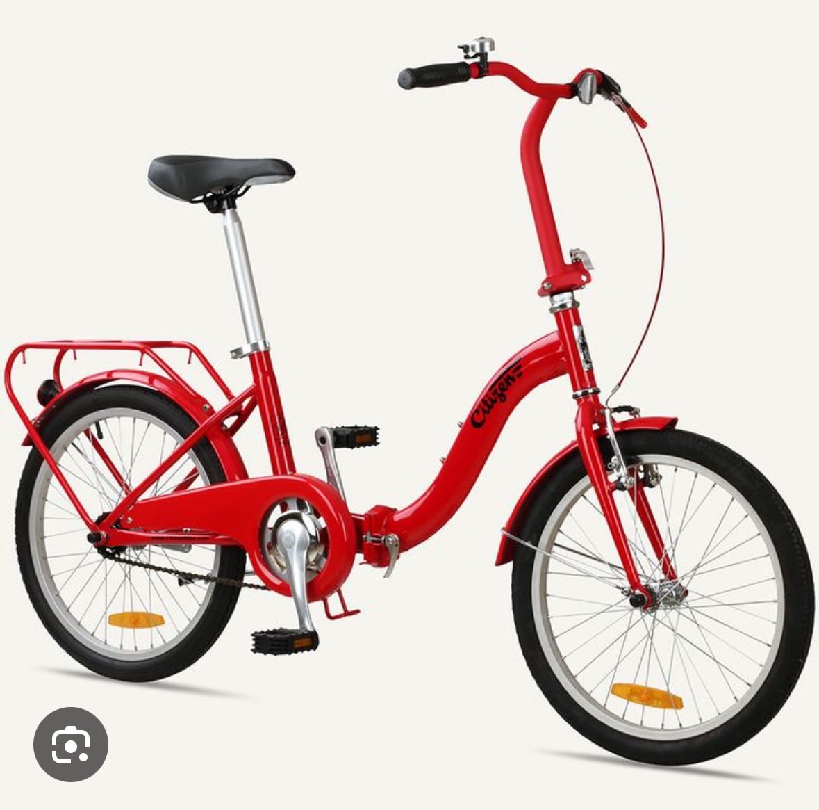 Limited Edition RED- MILAN Citizen Bike 20" 1-speed Folding Bike with Step-thru Frame (Red - $200 (Mountlake Terrace)