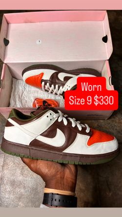 Size 9 “Oompa Loompa” Nike SB Dunk Low