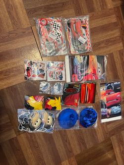 Cars party decorations