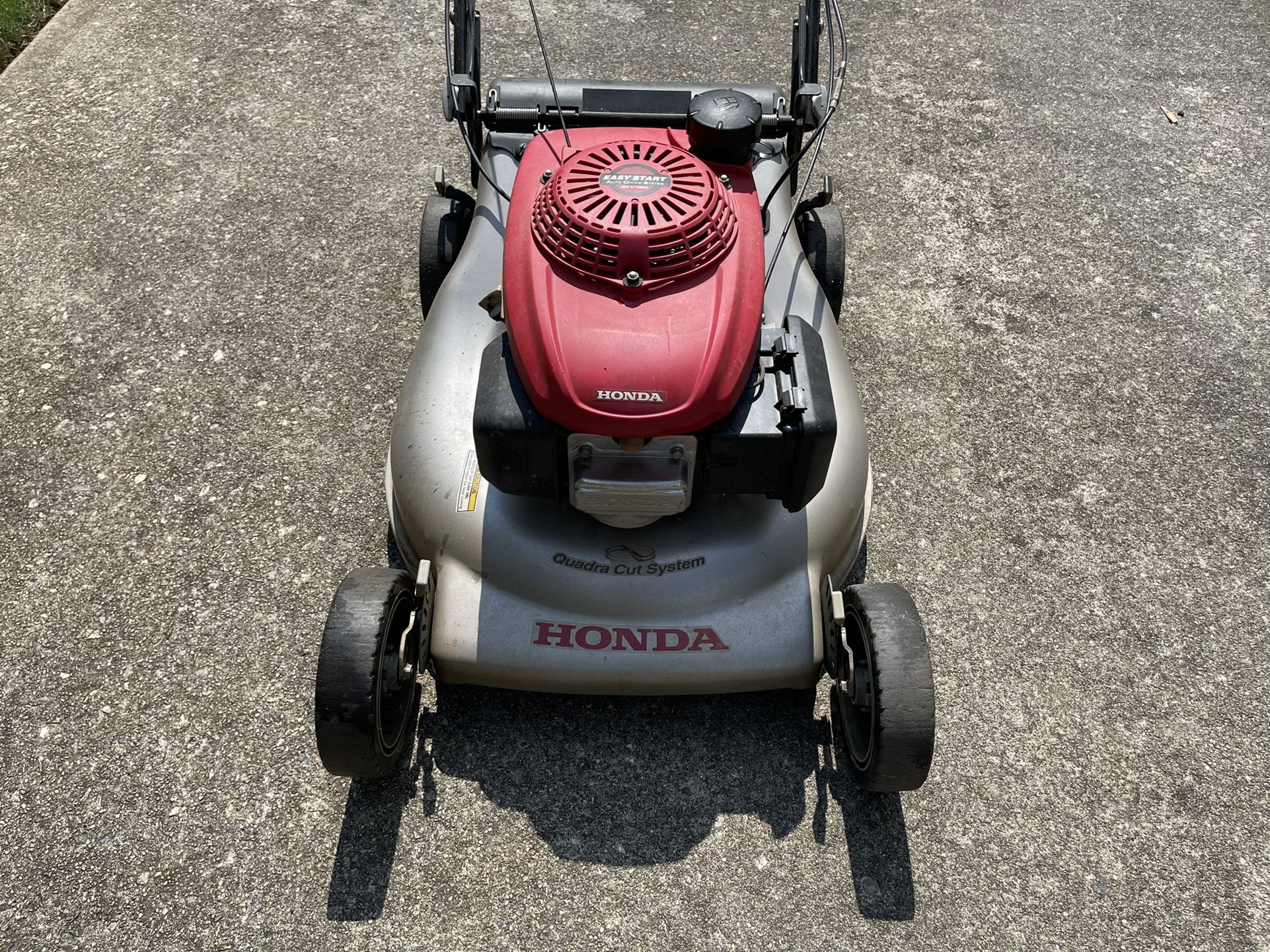 Honda quadra 2025 cut system hrr216