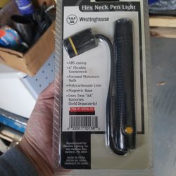 Flex Neck Pen Light By Westinghouse Magnetic Base