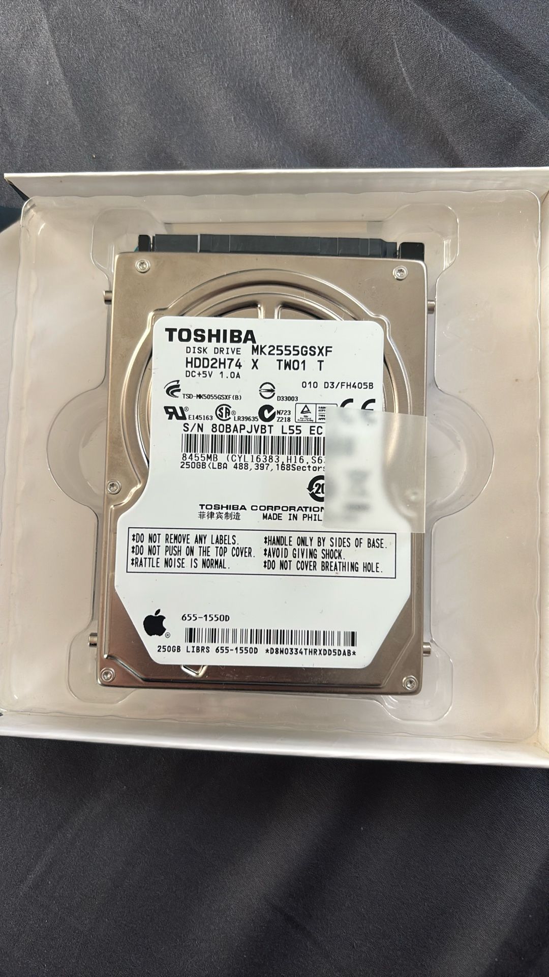 Macbook Pro Hard drive