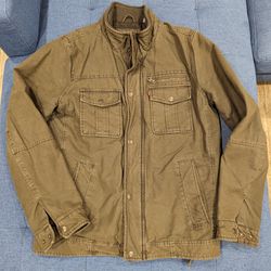Levi's Jacket, Size M, Navy Green