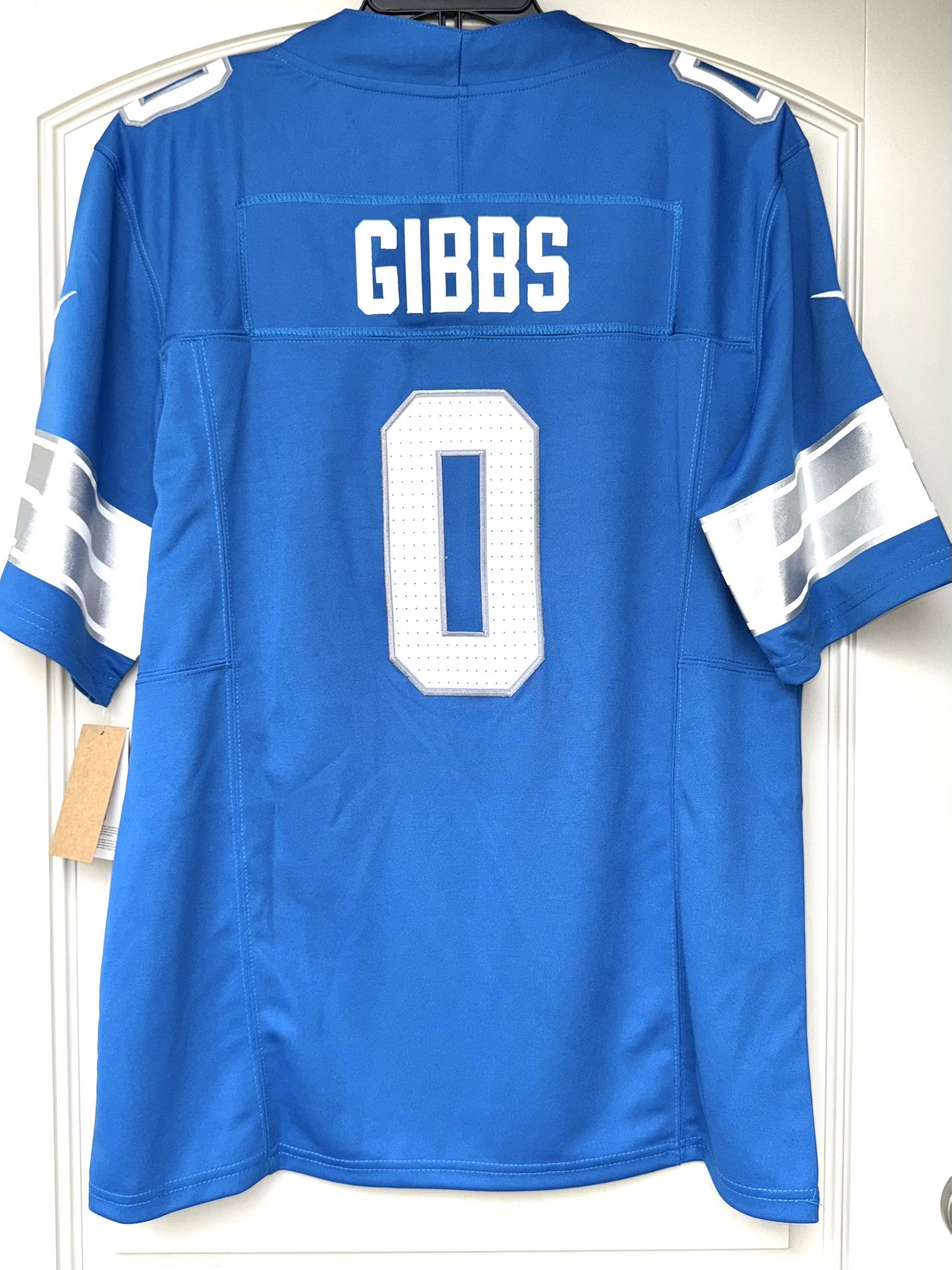 MED / LARGE - DETROIT LIONS #0 JAHMYR GIBBS JERSEY