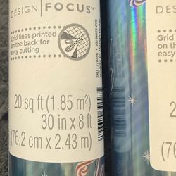 Christmas Foil Wrapping Paper 