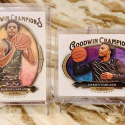 NBA 2020 Upper Deck Cavaliers Darius Garland Goodwin Champions Rookie Card Lot