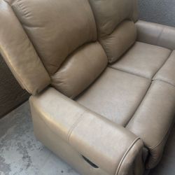 Gently Used Leather Recline Chair