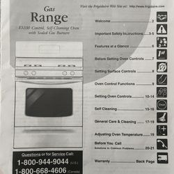 Frigidaire Gas Combo Oven