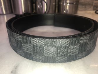 Authentic black Louis Vuitton Damier Graphite belt no box for Sale in  Orlando, FL - OfferUp