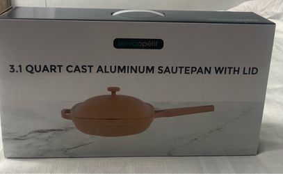 Servappétit 3.1 Quart Cast Aluminum Sauté Pan with Lid.