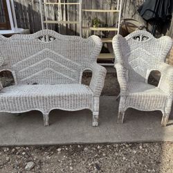 Wicker Patio Set 