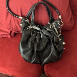 All Leather Purse By Vittorio 