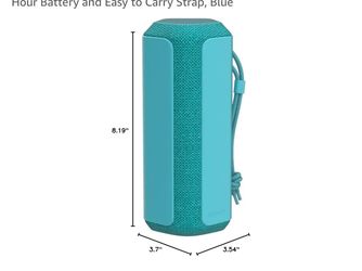 Sony SRS-XE200 X-Series Wireless Ultra Portable-Bluetooth-Speaker, IP67 Waterproof, Dustproof and Shockproof with 16 Hour Battery and Easy to Carry St