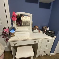 Mini Vanity Without The Mirror 