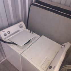 Matching Whirlpool Washer And Dryer Electric Top-load Washer Front Load Dryer