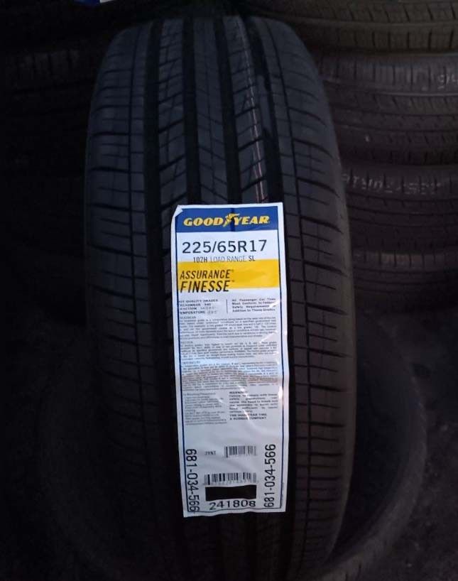 4 New Set of 225/65/17 Good Year Tires