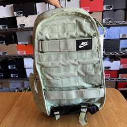 New Nike RPM Backpack Skate Motorcycle Military Honeydew Gym Bag