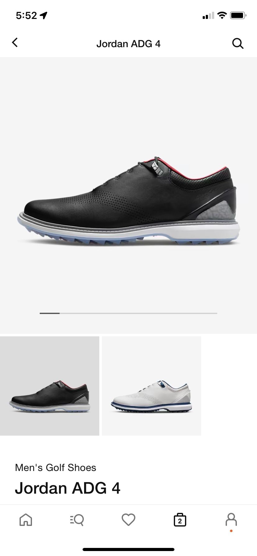 Brand New In Box Nike Jordan ADG 4 Golf Shoes Size 13