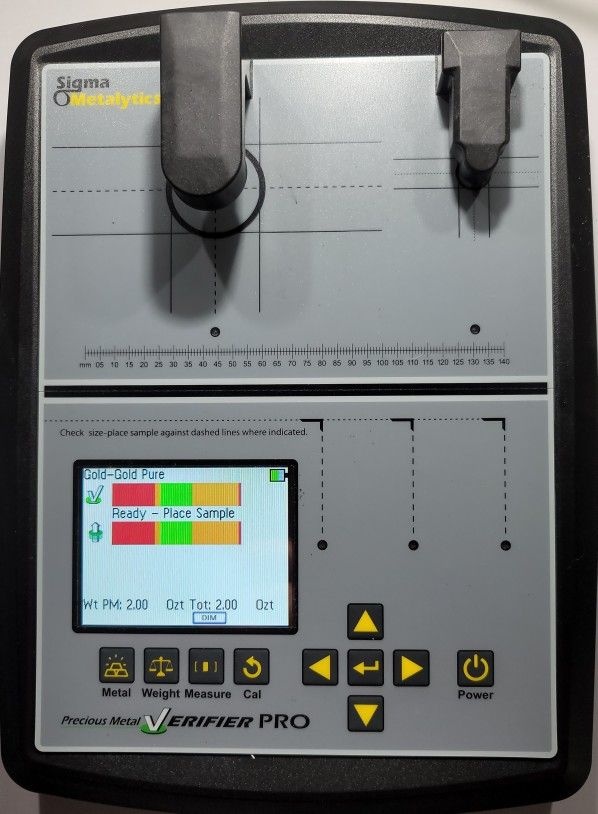 Sigma Metalytics Precious Metal Verifier PMV Pro With 2 Wands
