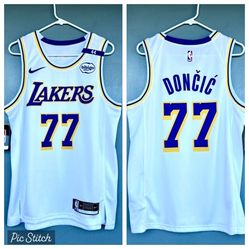 Lakers Luka Doncic Jersey S M L XL XXL 