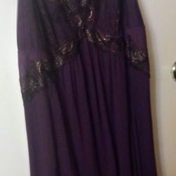 Purple Soma Nightgown 