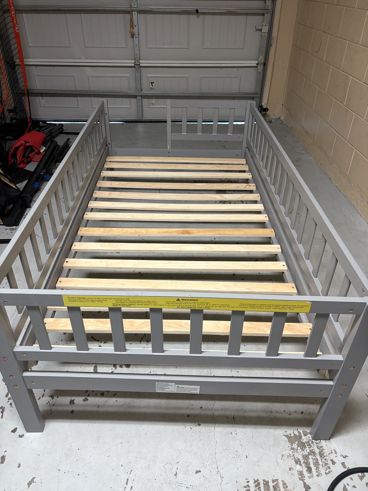 Used Twin Over Full Bed Bunk Bed With Stair