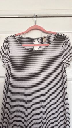 Mossimo Target Striped Ribbed Dress Size Medium