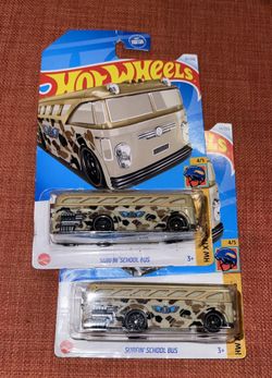 Hotwheels Surfin’ school bus