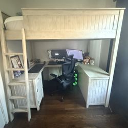 Loft Bed Frame With Matress