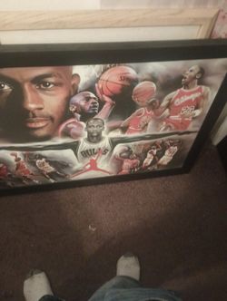 Michael Jordan Wall Picture