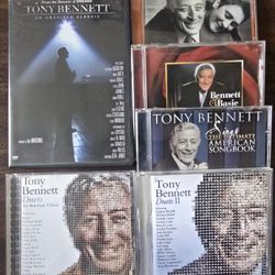 Tony Bennet DVD CD LOT