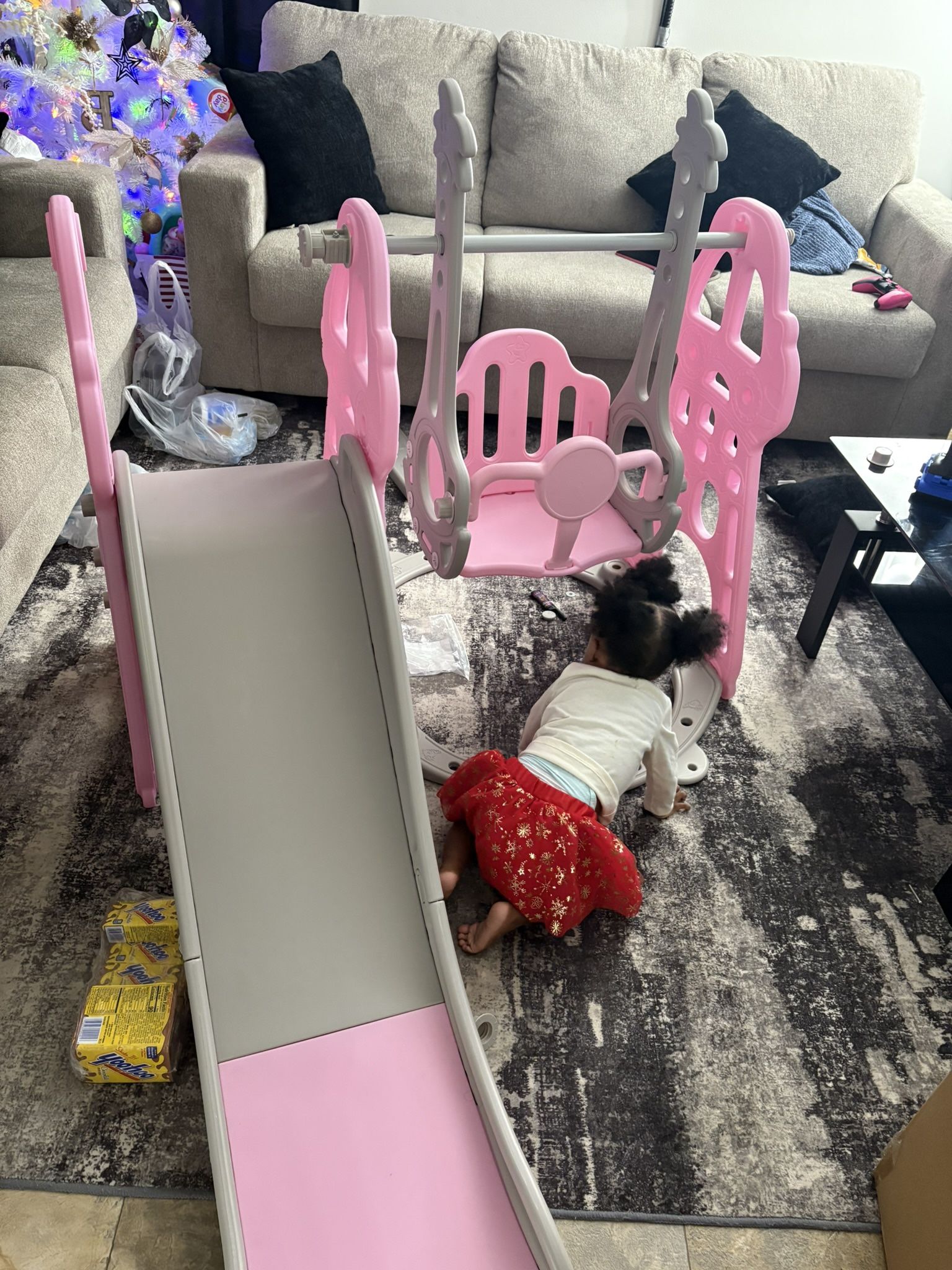 Indoor Or Outdoor Toddler Swing Set