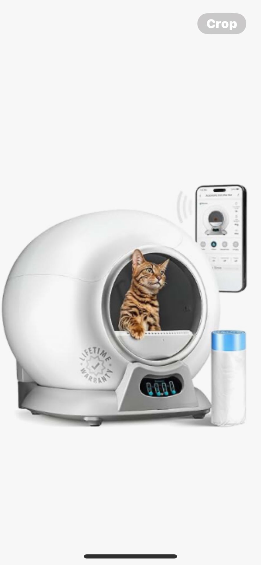 Petcove Self Cleaning Litter Box