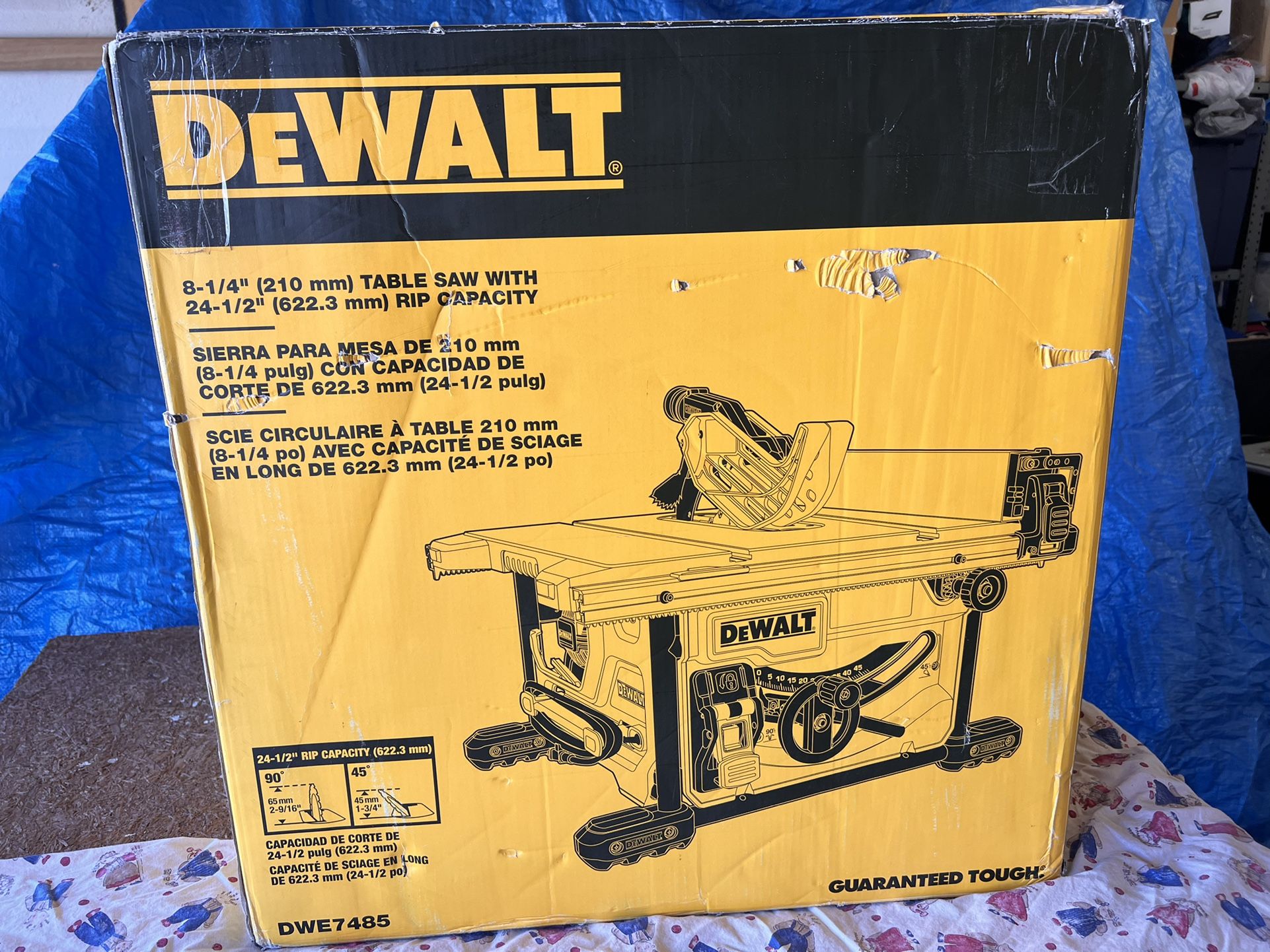 NEW Dewalt Table Saw
