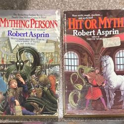 Vintage MYTH Series Books by Robert Lynn Asprin $5 for both 
