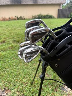 Taylormade Sim 2 max iron set 5-9, PW, AW