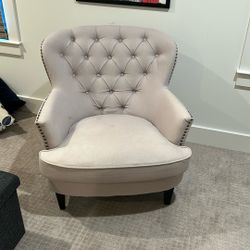 Light Beige Arm Chair 