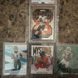 Justin Fields 4 Card Lot