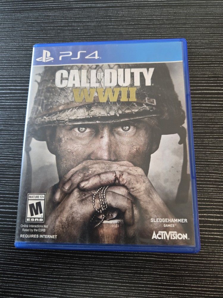 Call Of Duty WWII.  PS4