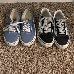 Vans Kids Shoes SZ 12, Selling as A LOT 