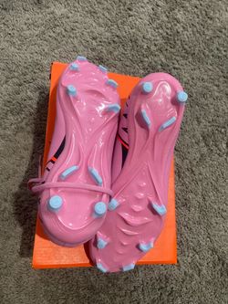New Nike ZM SUPERFLY 10 ACAD FG/MG PINK SIZE:8 MEN