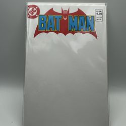 Batman #357 Facsimile Edition Blank Variant DC Comics
